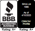 BBB Accredited Business