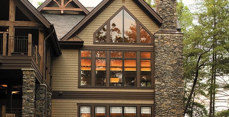 Adding Character: Give your home a stunning new look with a special shape window