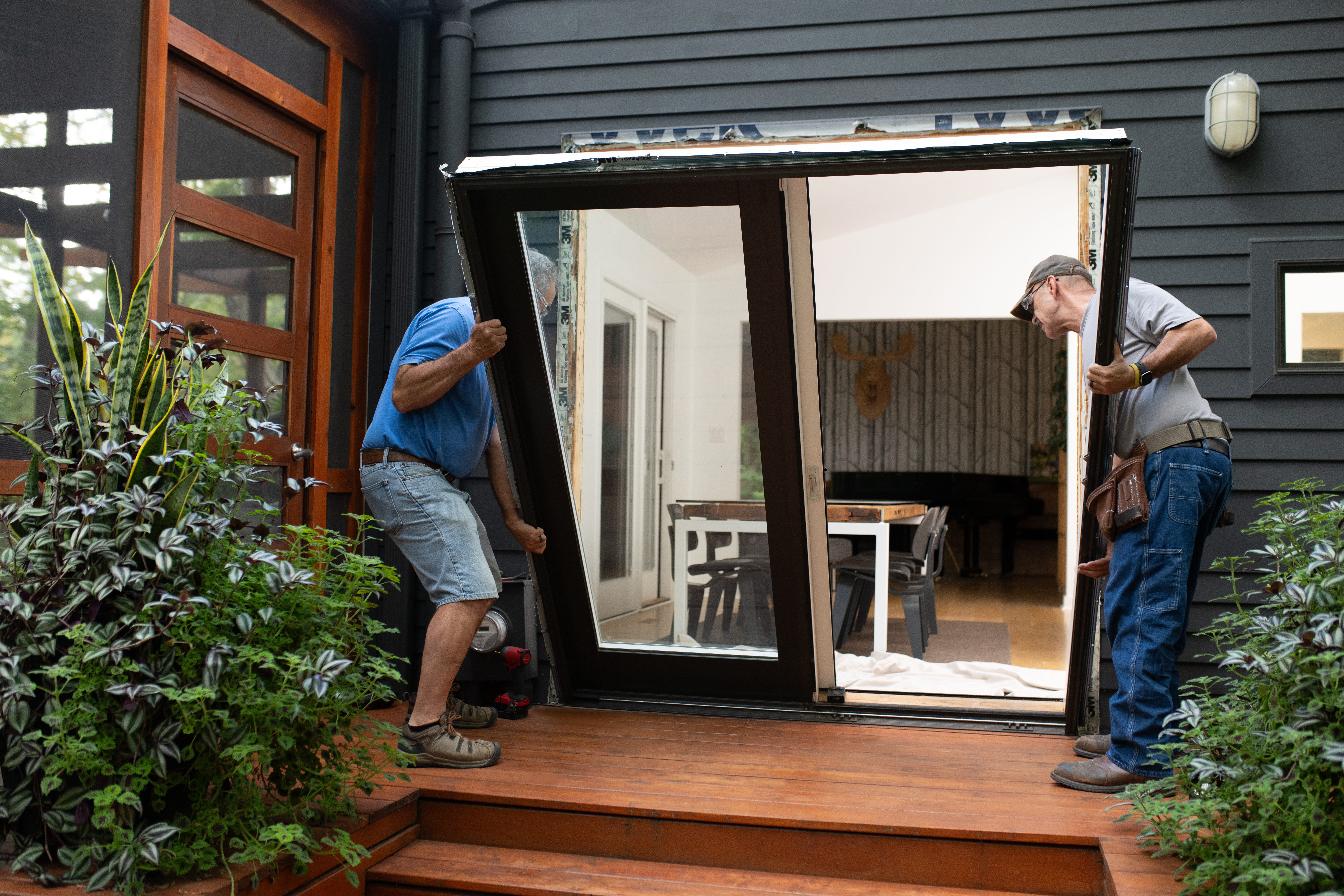 installation patio door