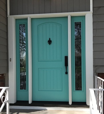 Pella Fiberglass Entry Door After