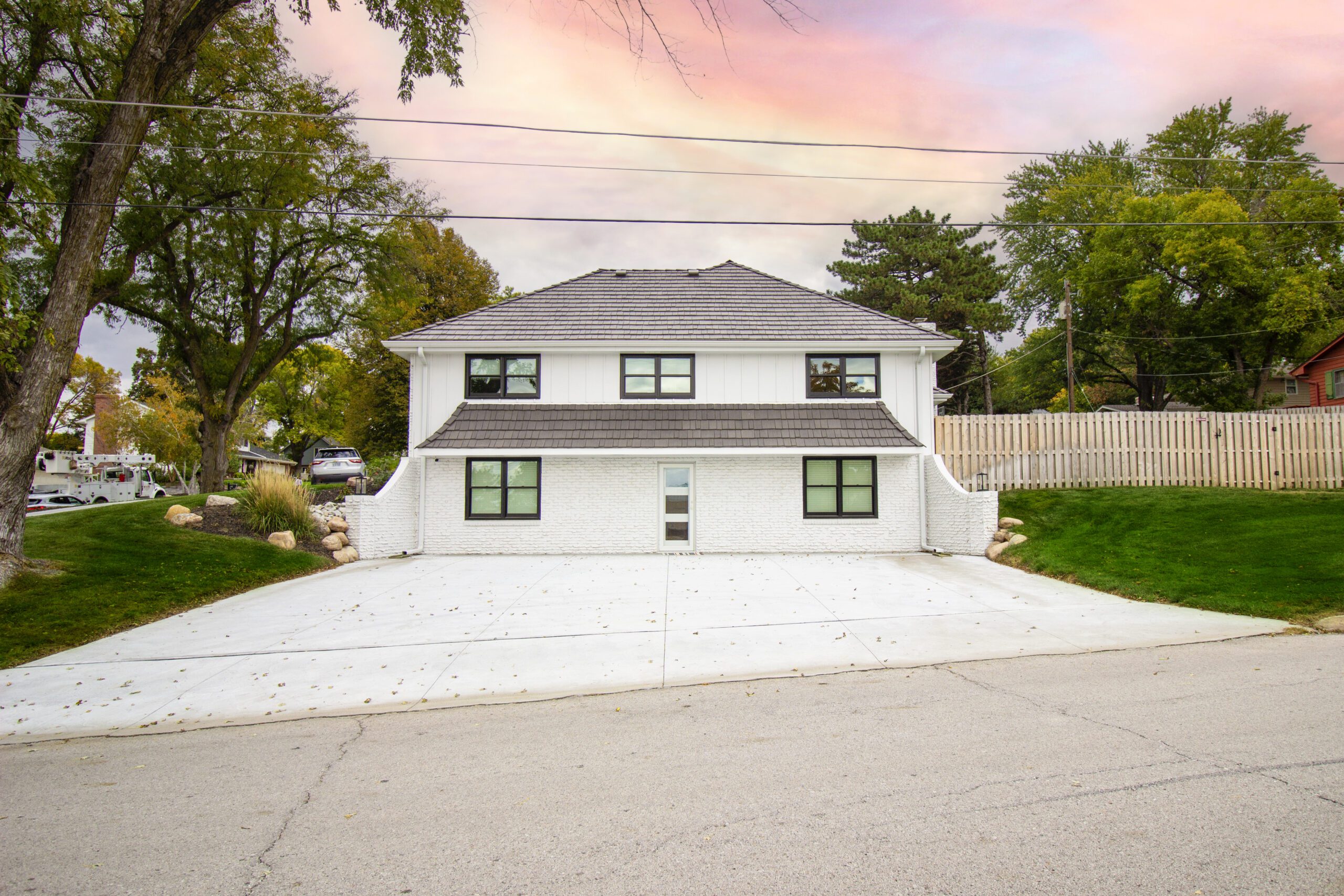Omaha Westside WalkOut Ranch with Statement Windows Pella Windows