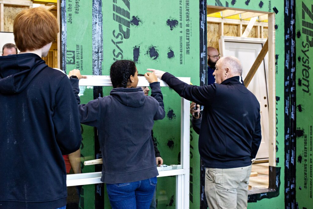 Pella Windows and Doors building the Capstone House