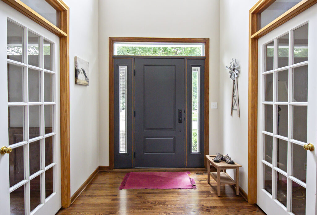 Sidelights On Front Entry Door