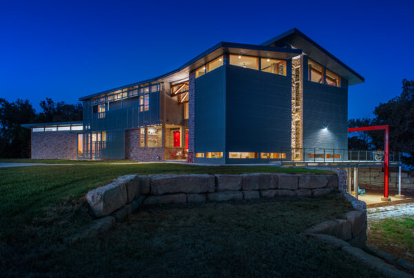 Mid century modern house