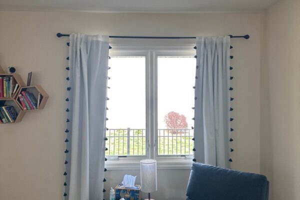 White Pella Lifestyle window in bedroom