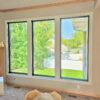Black Impervia Replacement Windows Living Room