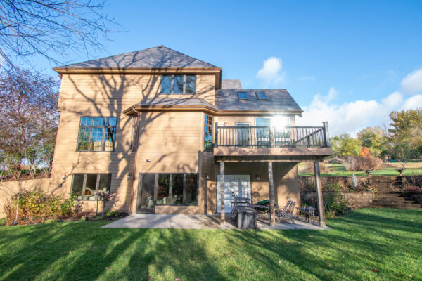 Back Exterior of Blair Home