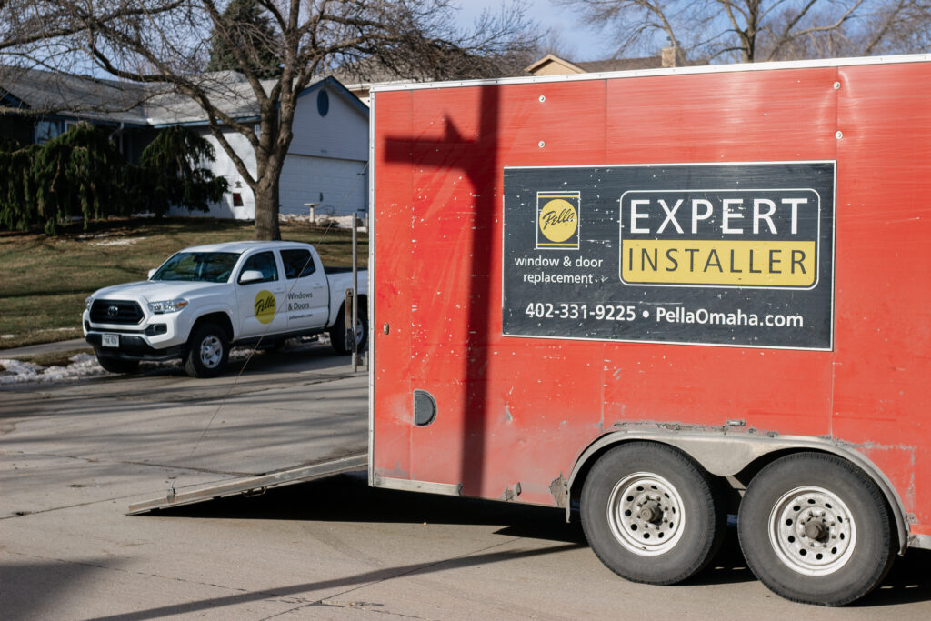 Expert installer trailer