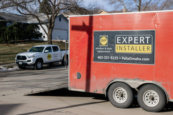 Expert installer trailer