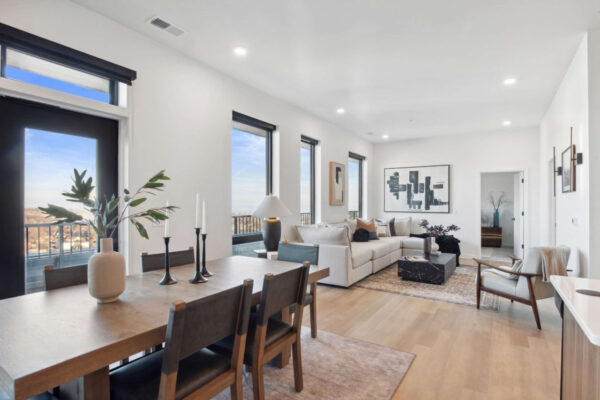37 West Farnam Apartment Dining Room