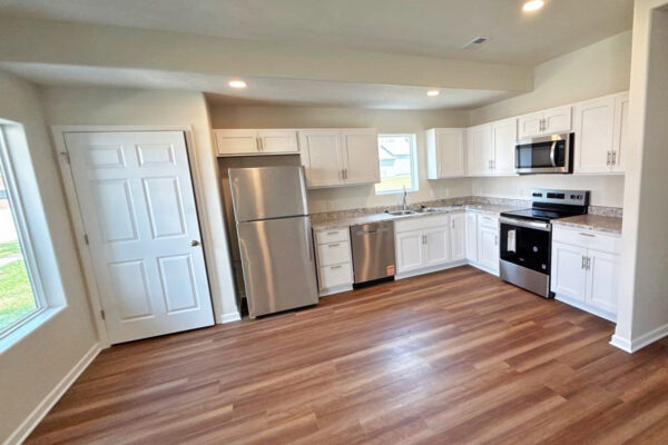 Baldwin Court townhomes interior kitchen