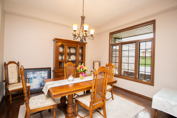 Interior Pella Lifestyle with grilles and transom