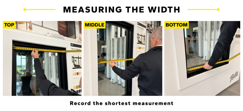 Measure the Width of a window