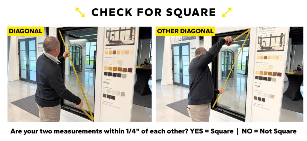 measuring Your Window is Square
