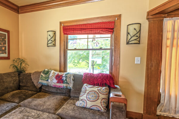 Pella windows in living room