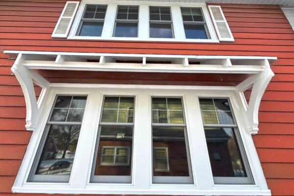 Exterior Pella windows