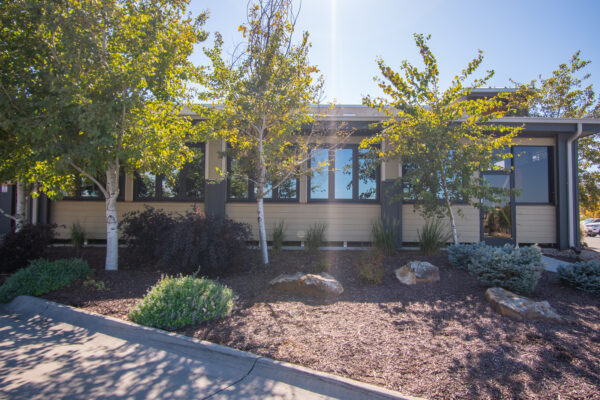 Westend Lounge outdoor patio bi-fold windows closed