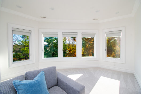 White interior Pella Lifestyle windows