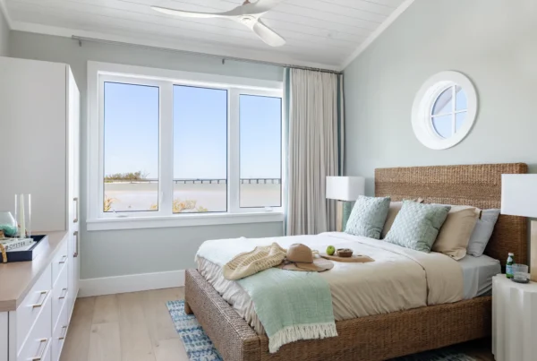 bedroom with a window