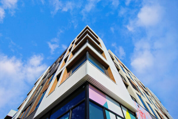Blackstone Corner abstract shot windows