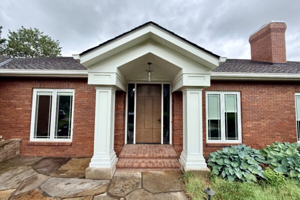 Pella Lifestyle windows front of house